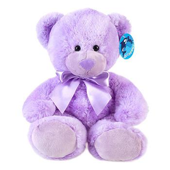 Teddybär Violett
